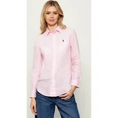 Koszule damskie - POLO RALPH LAUREN Lniana koszula Classic fit - miniaturka - grafika 1