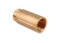 Łączniki, trójniki, kształtki - Przedłużka mosiężna 1/2" 40 mm - miniaturka - grafika 1