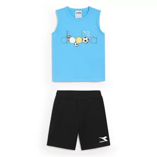 Zestaw chłopięcy DIADORA JB.SET SL KICK - Koszulki dla dziewczynek - miniaturka - grafika 1