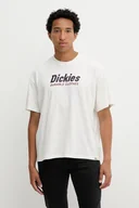 Koszulki męskie - Dickies t-shirt bawełniany męski kolor beżowy wzorzysty DK0A87YL - miniaturka - grafika 1