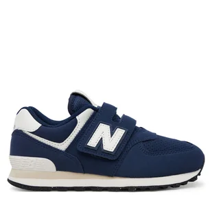 Sneakersy New Balance PV574BCE Niebieski - Buty dla chłopców - miniaturka - grafika 1