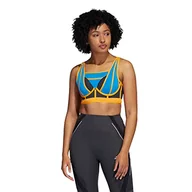 Biustonosze - adidas Tlrdim Luxe HS Biustonosz sportowy damski - miniaturka - grafika 1