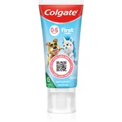 Szczoteczki do zębów dla dzieci - Colgate First Smiles 0-5 pasta do zębów dla dzieci 50 ml - miniaturka - grafika 1