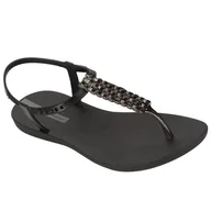 Sandały damskie - Sandały Ipanema Class Modern Craft 83508-AR030 - czarny - miniaturka - grafika 1