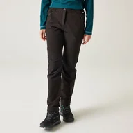 Spodnie damskie - Regatta Damskie Spodnie Trekkingowe ze Streczem Questra V Czarny, Rozmiar: 40R - miniaturka - grafika 1