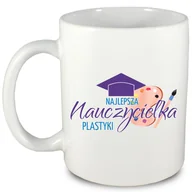 Kubki - Prezent kubek dla nauczycielki, nauczycielka PLASTYKI + imię, 2 - miniaturka - grafika 1