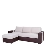 Narożniki - Narożnik z Funkcją Spania i Pojemnikiem Aden Lewy GIB Meble Tkanina Soft 17, Tkanina Kronos 22 - miniaturka - grafika 1