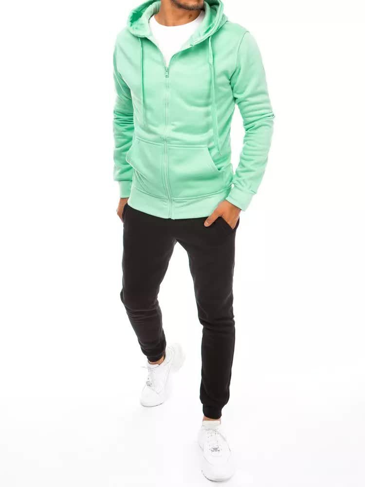 Dres męski miętowo-czarny Dstreet AX0654-XL