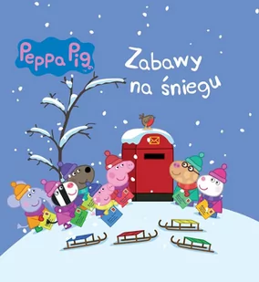Zabawy na $80niegu $81winka peppa wizyta mikołaja - Pozostałe akcesoria świąteczne - miniaturka - grafika 1