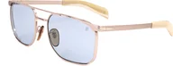 Okulary przeciwsłoneczne - Męskie okulary przeciwsłoneczne David Beckham DB 7048/S J5G GOLD 56/18/140 - miniaturka - grafika 1