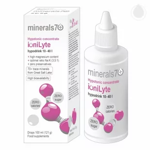 Ovonex Minerals7+ Hypotonic concentrate IoniLyte, 100ml - Witaminy i minerały dla sportowców - miniaturka - grafika 1