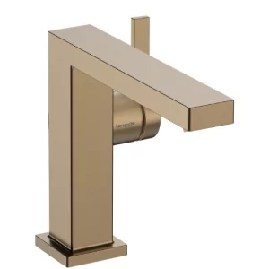 HANSGROHE 73021140 Tecturis E Jednouchwytowa bateria umywalkowa 110 Fine, CoolStart bez kompletu odpływowego Brąz Szczotkowany - Baterie umywalkowe - miniaturka - grafika 1