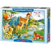 Puzzle - Castorland Puzzle 120 Bambi CASTOR - miniaturka - grafika 1
