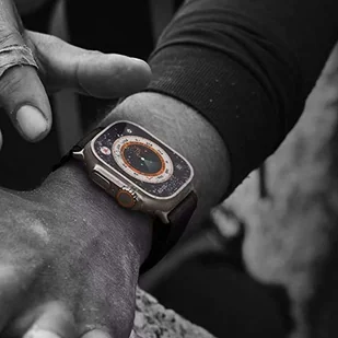 Pasek do zegarka Alogy Sport Strap do Apple Watch 4/5/6/7/8/SE/Ultra (42/44/45/49mm) Czarny - Akcesoria do smartwatchy - miniaturka - grafika 12