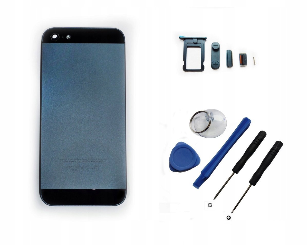 NOWA OBUDOWA PANEL TYŁ DO APPLE IPHONE 5 KIESZEŃ KORPUS NARZĘDZIA