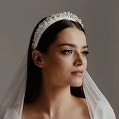 Ozdoby do włosów - Opaska silk pearls - miniaturka - grafika 1