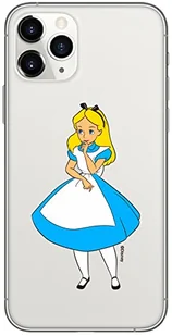 ERT GROUP etui na telefon Apple Iphone 11 PRO, case oryginalny i oficjalnie licencjonowany przez Disney, wzór Alice 010, optymalnie dopasowane, plecki z TPU częściowo przeźroczyste - Etui i futerały do telefonów - miniaturka - grafika 1
