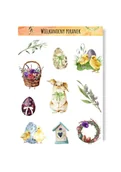 Scrapbooking - Naklejki na wielkanoc z kurczaczkiem zajączkiem - miniaturka - grafika 1