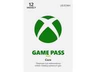 Kody i doładowania cyfrowe - Kod aktywacyjny MICROSOFT Subskrypcja Xbox Game Pass Core 12 miesięcy - miniaturka - grafika 1