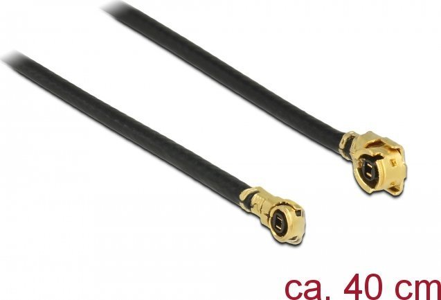Delock HF kabel antenowy MHF I wtyk do MHF 4L wtyk 1,13 40 cm 89650