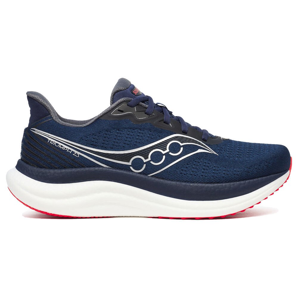 Męskie buty do biegania Saucony Triumph 23 Navy/Red UK 11