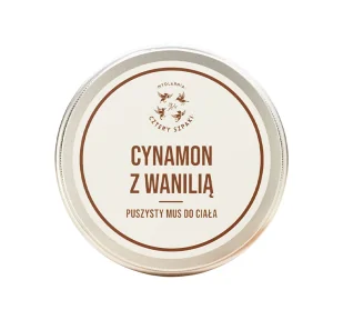 Mydlarnia Cztery Szpaki Cztery Szpaki Puszysty mus do ciała Cynamon z Wanilią 150ml 34109-uniw - Balsamy i kremy do ciała - miniaturka - grafika 1