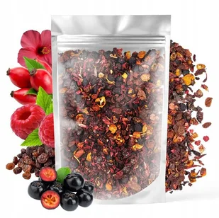 Herbata owocowa ŻURAWINOWA-TRUSKAWKOWA hibiskus truskawki 1000g - Herbata - miniaturka - grafika 1
