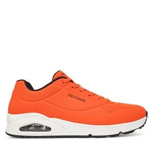 Sneakersy Skechers Uno - Stand On Air 52458/ORBK Pomarańczowy - Sneakersy męskie - miniaturka - grafika 1