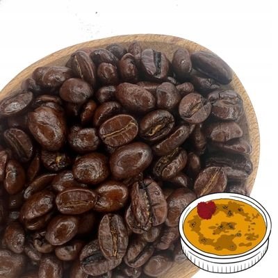 Kawa smakowa arabica Creme Brulee ziarnista/mielona 1kg