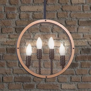 Polux Lampa wisząca 4x12W E14 LED IL MIO Arete 312907 SANICO - Lampy sufitowe - miniaturka - grafika 1
