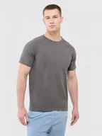 Koszulki męskie - Męski t-shirt basic Outhorn OTHWAW24TTSHM2378 - szary - miniaturka - grafika 1