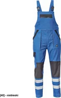 Odzież robocza - CERVA MAX NEO RFLX - ogrodniczki - niebieski 46 - miniaturka - grafika 1