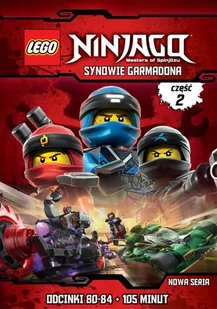 LEGO NINJAGO SYNOWIE GARMADONA CZĘŚĆ 2 ODCINKI 80-84) Płyta DVD) - Pozostałe filmy DVD - miniaturka - grafika 1