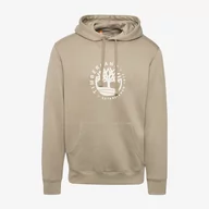 Bluzy męskie - TIMBERLAND BLUZA ROZPINANA Z KAPTUREM REFIBRA LOGO HOODED SW - Timberland - miniaturka - grafika 1