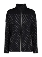 Kurtki damskie - CMP Kurtka polarowa w kolorze czarno-białym - miniaturka - grafika 1