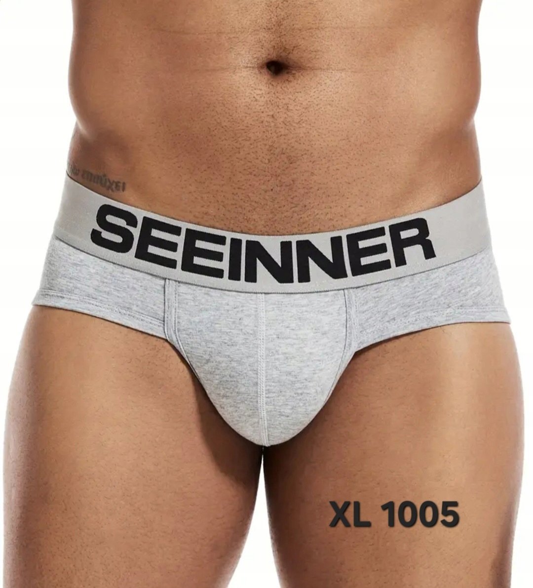 Męska bielizna marki SEEINNER rozmiar XL, slipy majtki oddychające. (1005)