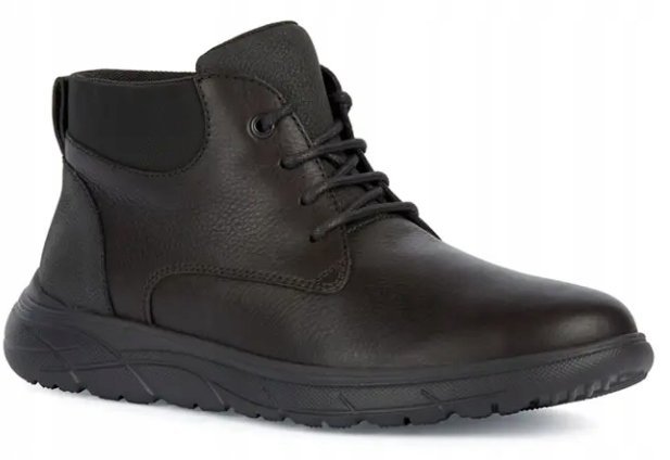 Geox Trzewiki Męskie Brązowe Skórzane 46 Ż7b