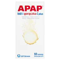 Przeziębienie i grypa - US Pharmacia Apap C Plus 10 szt. - miniaturka - grafika 1