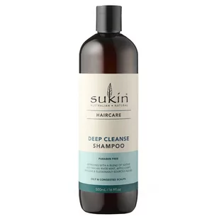 SUKIN, Deep Cleansing Szampon głęboko oczyszczający włosy, 500 ml - Szampony do włosów - miniaturka - grafika 1