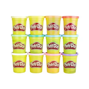 Hasbro Play Doh Ciastolina Zestaw 12pak E4831 D5a^ Y9d(allegro) - Masy plastyczne - miniaturka - grafika 1