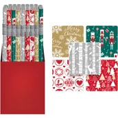 Akcesoria do pakowania - Papier świateczny CHRISTMAS mix 200x70cm INTERDRUK - miniaturka - grafika 1
