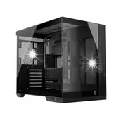 Obudowy komputerowe - Obudowa Modecom Volcano Panorama MIDI , Czarna - miniaturka - grafika 1