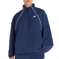 Kurtki i kamizelki sportowe damskie - Kurtka damska New Balance WJ6113KSNNY - granatowa - miniaturka - grafika 1