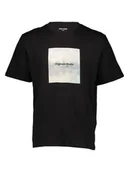 Koszulki męskie - Jack & Jones Koszulka "Vesterbro Newton" w kolorze czarnym - miniaturka - grafika 1