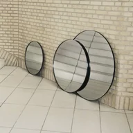 Lustra - Lustro AYTM Circum, przezroczyste / czarne, Ø 50 cm, szkło, drewno MDF - miniaturka - grafika 1