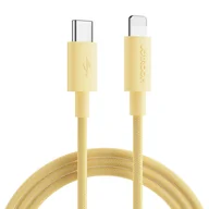 Kable USB - Joyroom wytrzymały kabel USB Typ C - Lightning do szybkiego ładowania / transmisji danych 20W 2m żółty (S-2024M13) S-2024M13 - miniaturka - grafika 1