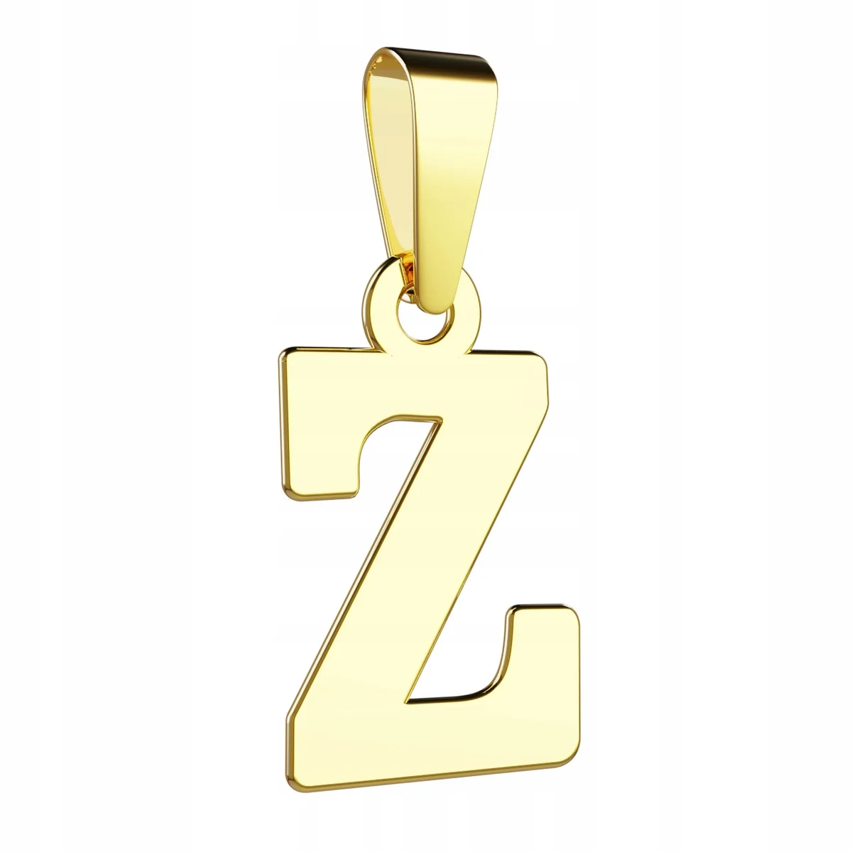 ZŁOTA LITERKA Z ZAWIESZKA 585 PREZENT +