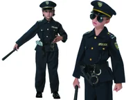 Stroje karnawałowe - Policjant Amerykański Strój Karnawałowy 104 cm - miniaturka - grafika 1