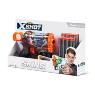 Zabawki militarne - ZURU, Wyrzutnia wzór J SKINS-MENACE (8 Strzałek) - miniaturka - grafika 1