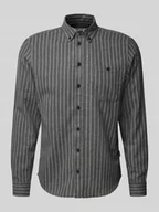 Koszule męskie - Koszula casualowa o kroju regular fit z kołnierzykiem typu button down - miniaturka - grafika 1